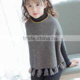 Zm35789a Hot Sale Kid Sweater Fashion Knitted Pullover for Girls thumbnail-4