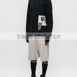 2017 Wholesale High Quality Mens Plain Pullover Spring Sweatshirt Hoody Without Hood thumbnail-4