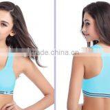 2017 New Sexy Design Customized Your Own Brand Logo Elastic Band Crop Top 90%Nylon 10%Spandex Plain Sport Strapless Bra Bralette thumbnail-6