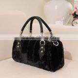 Grace Luxury Imitation Feather Party Hand Bag for Woman Gender Straw Bag Fur Bag Charm thumbnail-4