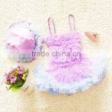 S31350W Little Children Girls Lace Fancy Swimwear Bikini Sets thumbnail-2