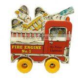 Mini-wheels Book Children Board Book Grey Board Die Cutting Book Customizable Puzzle Book