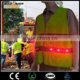 Cheap Good Quanlity Led Potable Reflective Safety Custom hi Vis Vest thumbnail-1