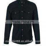 Black Shirts New Design Shirts 2017 Custom Long Sleeve Shirts thumbnail-2