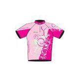 Sublimation Short Sleeved Half Zipped Women Cycling Jerseys Bicycle Team Sportswear thumbnail-1