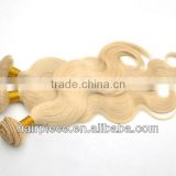 Chinese merchandise free sample human hair weave packaing, quality brazilian hair extension, blonde body wave human hair