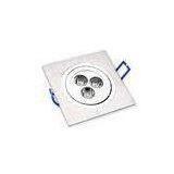 200LM 60HZ LED Ceiling Downlights Light Transmission For Cabinet 3x1W CE ROHS