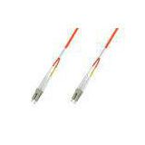 OM1 / OM2 Duplex Fiber Optic Patch Cord , LC to LC Multimode Patch Cable Assembly