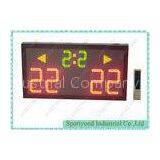 Super Bright LED Volleyball Scoreboard For Indoor / Outdoor 80cm x 40cm