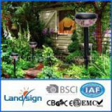 cixi landsign XLTD-308M stainless steel + GPPS+PP/ plastic+glass garden lamp solar
