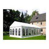 6M Small White Garden Party Tents White Party Gazebo In Backyard 50 People