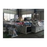 Double Layer Glazed PVC Roof Tile Roll Forming Machine For 2 - 3mm Thickness Panel