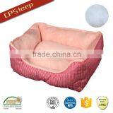 OEM!!! Square High Quality Pink Polyester Fiber Dog Bed thumbnail-1