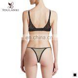 OEM ODM custom sexy teen bra panty sexy bridal bra and panty set