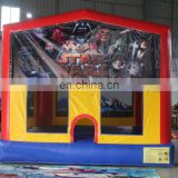 Hot PVC 0.55mm material inflatable star-wars bouncy castle for sale HT004