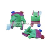 Customized elephant Plush Baby Bed Bell Rattle Toys Baby Wrist Rattle B0090 Shenzhen toy factory