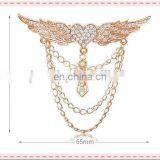 New Style Hot Sell Flower Rhinestone Brooch Pins Wholesale Cheap Decorative Rhineston Rhinestone Jewelry Brooch for Wedding thumbnail-2