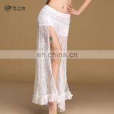 Q-6057 Spainish Sexy Lace Long Lady Belly Dance Skirt thumbnail-3