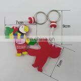 Factory Direct Supply Round EVA Key Chain Rings With Two Sides Printing Logo Key Holder thumbnail-6