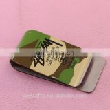blank stainless steel paper money clip
