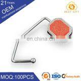 Women Portable Metal Elegant Purse Hanger / Bag Honger With Logo thumbnail-2