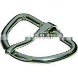 Equestrian Stainless Steel One Pin Cinch Buckle for Horse Strap thumbnail-1