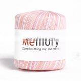 Wholesale High Grade 100% Cotton Yarn Dyed Multiple Color Mercerized Cotton Yarn thumbnail-4