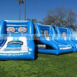 Blue Inflatable Basketball Hoop Play Center Fun Basketball Game Court For Sale thumbnail-4