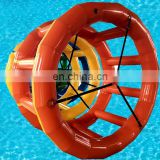 wonder inflatable water wheel roller toy