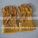 CE certified 10.5" leather work gloves