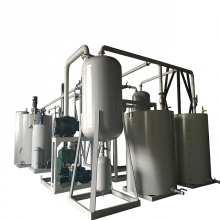 Waste Oil Distillation Machine/Black Dirty Engine Oil Regeneration System Plant/Base Oil Making Machine