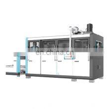 Automatic 2 Pilliars Ice Cream Cup Making Plastic Thermoforming Machines