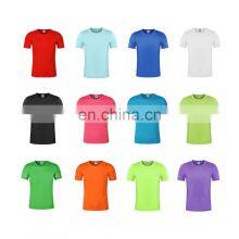 Custom High Quality Sublimation Dry Fit Running T Shirt 100% Soft Polyester T Shirt Dry Fit T-shirt Training Shirt For Promotion thumbnail-3