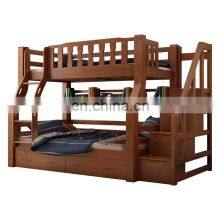 Lowest Price Kids Bedroom Furniture Solid Wood Bunk Bed Children Bunk Bed for Kids thumbnail-1
