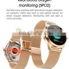 LW07 Round Touch Smartwatch Stainless Steel IP68 Waterproof Health Smart Watch Phone for Women thumbnail-4