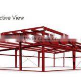 Large Span Supermarket With High Strength Q345 Steel Frame Epoxy Painted thumbnail-3