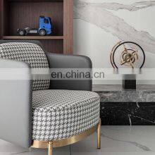 Nordic Living Room Metal Gold Black Marble Sculpture Iron Modern Home Decor Accessories for Living Room thumbnail-2