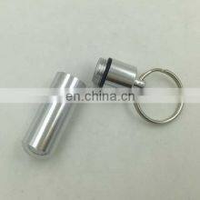 Popular Metal Stash You Cash Keychain Keyring Pill Box Multi Use thumbnail-3