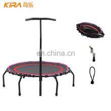 Indoor Home Gym Equipment Exercise Adult Best Foldable Mini Trampoline For Sale