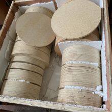 Cordierite Round Slabs, Kiln Batts, Cordierite Mullite Kiln Shelves, Plates, Refractory Ceramics, Kiln Furniture thumbnail-2