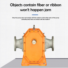 QP186S SS Duck Nozzle Lobe Pump Head With Explosion-proof Motor Transport High Viscosity Material thumbnail-2