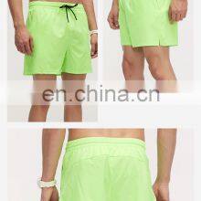 Wholesale Summer New Quick Dry Drawstring Polyester Breathable Zipper Side Pocket Sports Gym Running Fitness Shorts For Men thumbnail-4