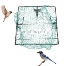 Bird Nets Humane Traps Sparrow Bird Pigeon Quail Humane Live Catching Bird Cage Size 50x60cm
