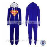 Adult Women Men Hooded Zip Jumpsuit Onesie Sleepwear Pajamas New Quality Choice thumbnail-1