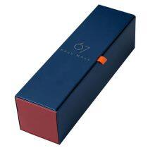 Custom Luxury Red Wine Paper Cardboard Magnetic Bottle Packaging Gift Wine Boxes thumbnail-2