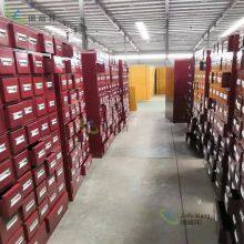 Красный антикварный шкаф для хранения трав для спа - терапевтической комнаты | Шкаф для хранения трав 1.2 м, 50 ячеек, 150 сортов thumbnail-4