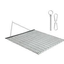 Heavy-Duty 4ftx5ft Drag Mat Factory With Chain Galvanized Steel Drag Mat for Tractor Attachment thumbnail-1