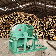 Lentinus Edodes Fungus Wood Chip Crusher Double Feed Port Sawdust Crushing Equipment for Sale