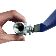 Ball Valve Forged Steel High-Pressure Gas Valve Anti-Corrosion thumbnail-3