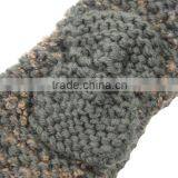 2015 Newest Fashion Women's Warm Soft Acrylic Knitting Flower Bow Knot Headband thumbnail-4